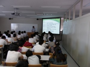 学科説明会の様子