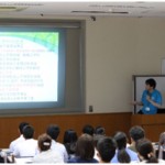 加藤学科長による学科説明会